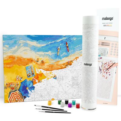 Paint by numbers - beach vacation