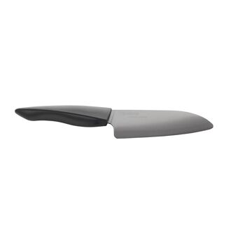 Couteau céramique KYOCERA Shin Black Santoku 140 mm 1