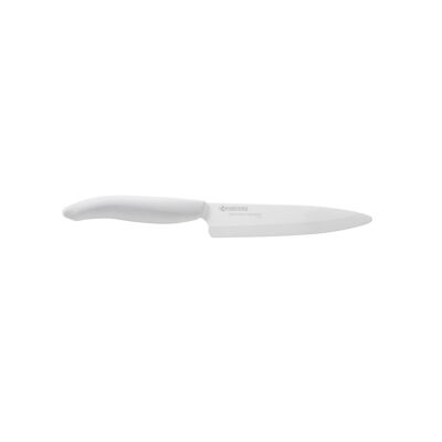 KYOCERA Coltello ceramica Gen Affettare 130 mm - Manico Bianco