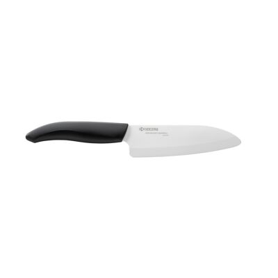 KYOCERA Gen Santoku Keramikmesser 140 mm - Schwarzer Griff