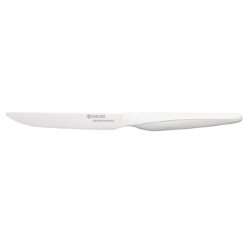 KYOCERA Set de 2 couteaux à steak en céramique lame WH manche WH 11,5 cm 2