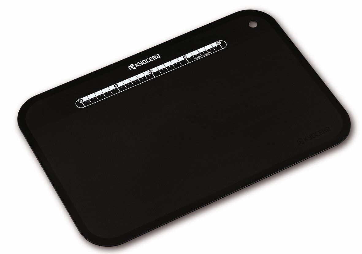 KYOCERA Flexibles Schneidebrett aus Santoprene – Schwarz