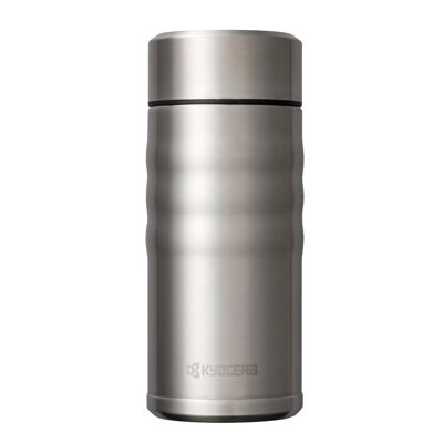 Bouteille isotherme KYOCERA Twist Top 350 ml - Inox