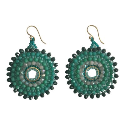 Ibiza earrings green