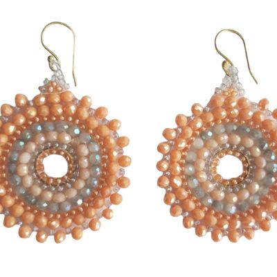 Ibiza earrings mother of pearl