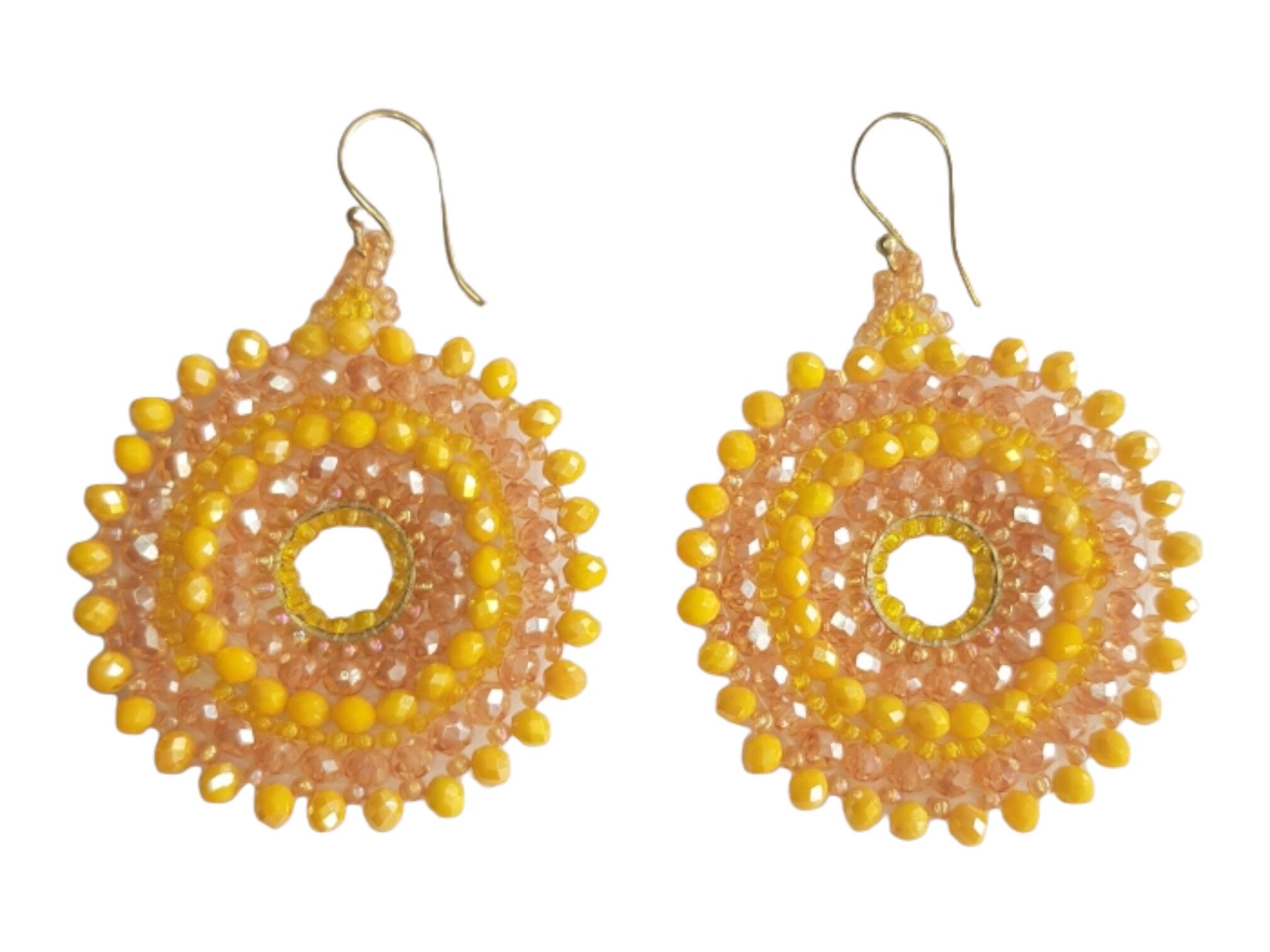 Pendientes Ibiza amarillo