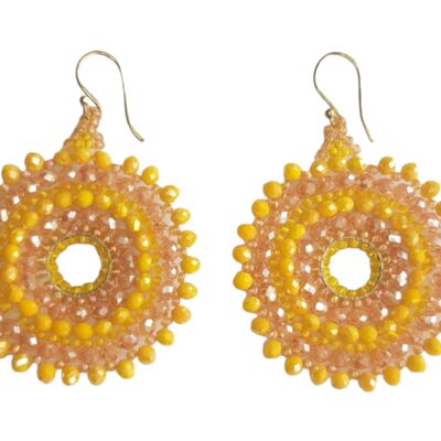 Ibiza earrings yellow