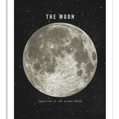 Kunstplakat - Der Mond - Terry Fan W16125-A3