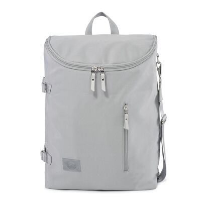 Grey ♻️ Recycled Polyester Diaper Backpack