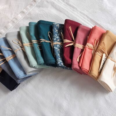 Delicious - Organic cotton napkins (all colors)