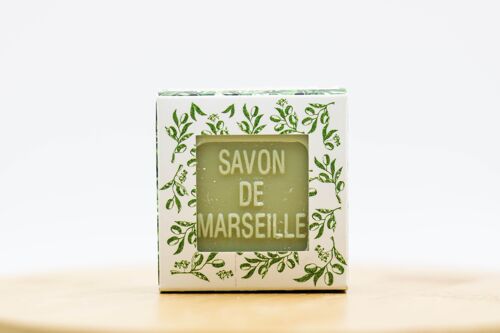 Savon de Marseille à l’huile d’olive avec packaging