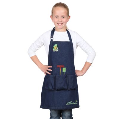 Tablier Long Enfant Jean 6/8 ans