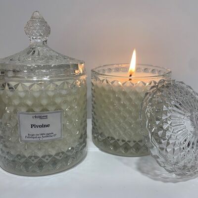 PIVOINE SCENTED CANDLE 100% VEGETABLE SOYA WAX - BONBONNIERE 200 G