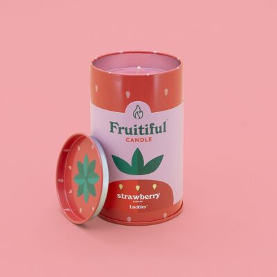 Fruit candles - strawberry