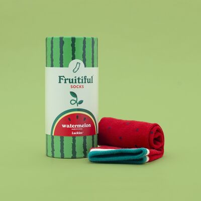 Fruit socks - watermelon