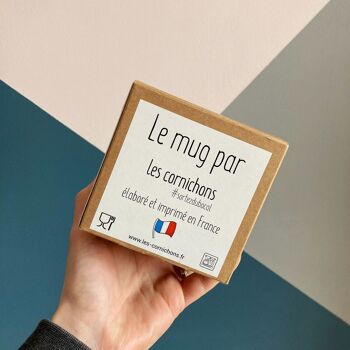 Mug ceci est une chocolatine - mug cadeau humour - décoré en France 2