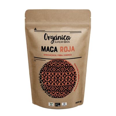 Maca Rouge Bio - 200g