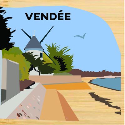 CM0376 - Vendée - carte postale - bamboo