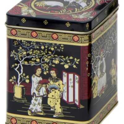 Boîte à thé "Chinese Art"  sur fond noir 200g