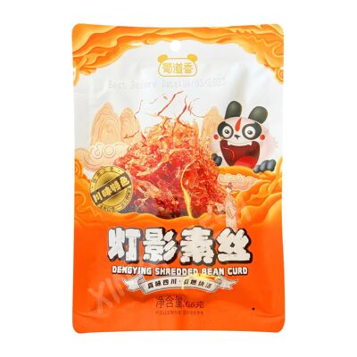 Carne Vegetariana Piccante Affettata - 66G (SHUDAOXIANG)