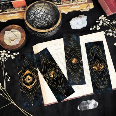 Marque-pages Spirituels witchy -  Celestial bookmarks - marque pages signets spirituels