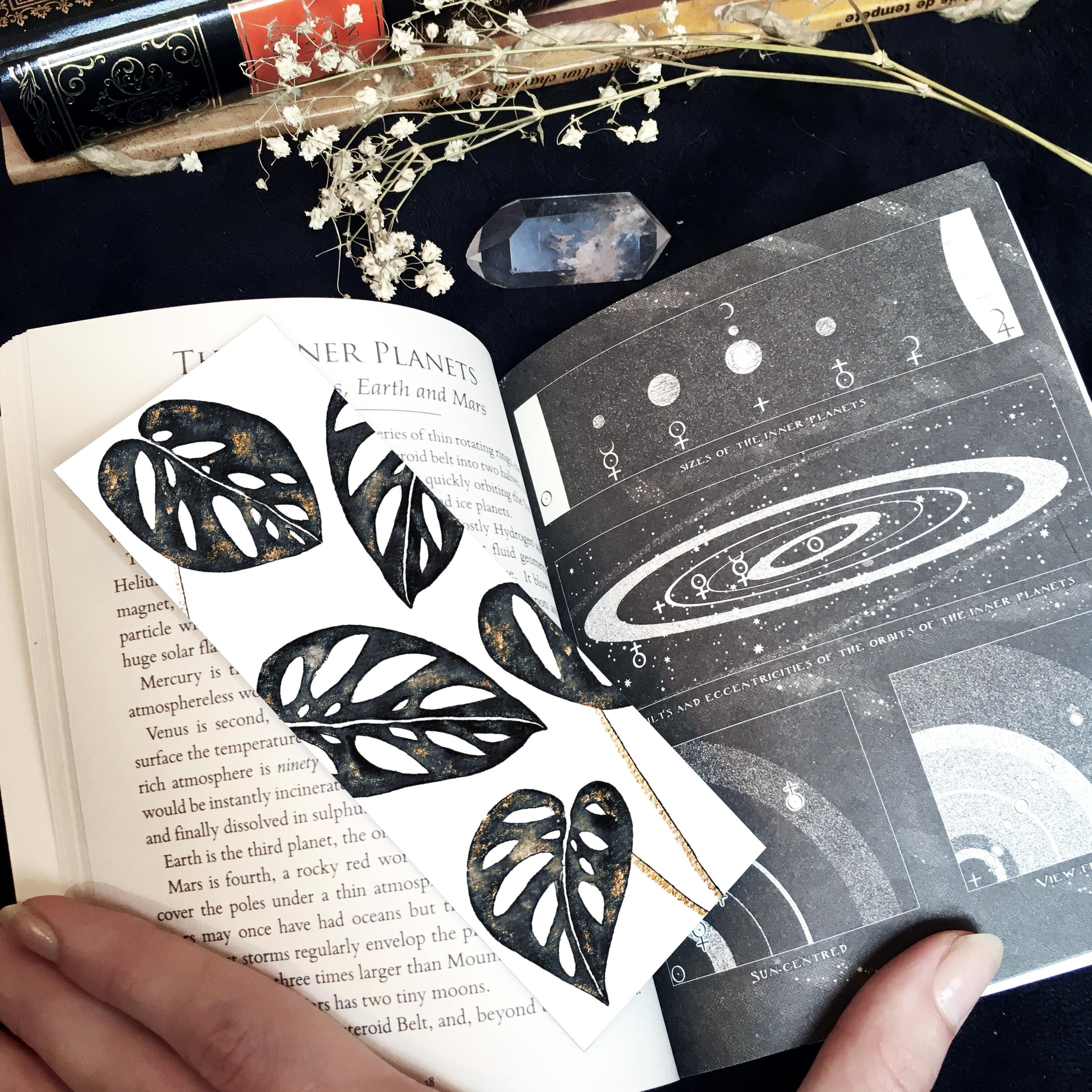 Marque-pages botaniques 2 -  botanical plant bookmarks - marque pages signets de plantes