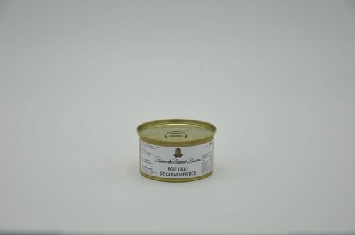 FOIE GRAS DE CANARD "ENTIER" BOÎTE 100g (2/3 parts)