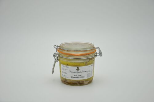 FOIE GRAS DE CANARD "ENTIER" VERRINE 315g (6/7 parts)