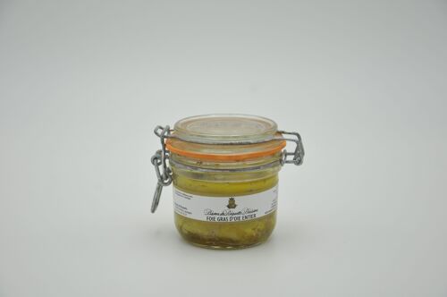 FOIE GRAS D'OIE "ENTIER" VERRINE 180g (4/5 parts)