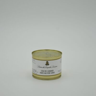 FOIE GRAS CUELLO DE PATO RELLENO BOTE 175g (4 piezas)