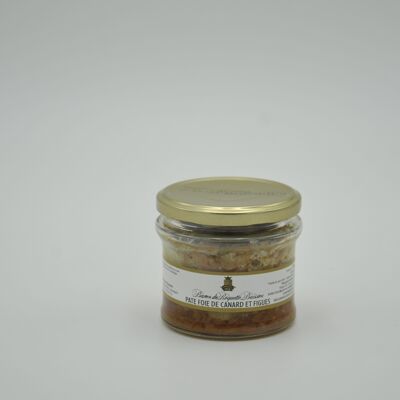 DUCK PASTE WITH FOIE GRAS AND FIGS VERRINE 180g