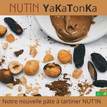 Pâte à Tartiner BIO Nut'In YaKaTonKa 200gr 2