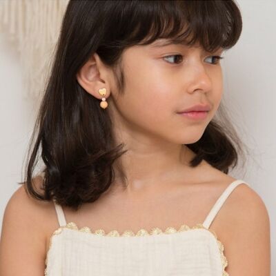 Children's jewelery - "Les Merveilleuses" children's earrings