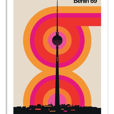 Cartel del arte - Berlín 69 - Bo Lundberg W16236-A3