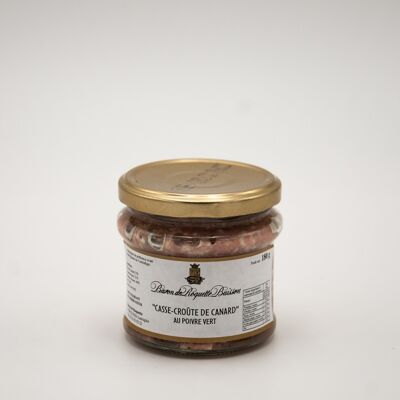 SNACK OF DUCK WITH GREEN PEPPER VERRINE 180g