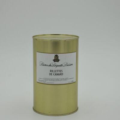 RILLETTES DE CANARD BOÎTE 1100g