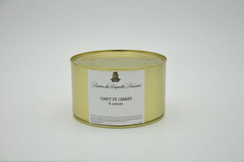 CANARD CONFIT BOITE 4 cuisses 1350g