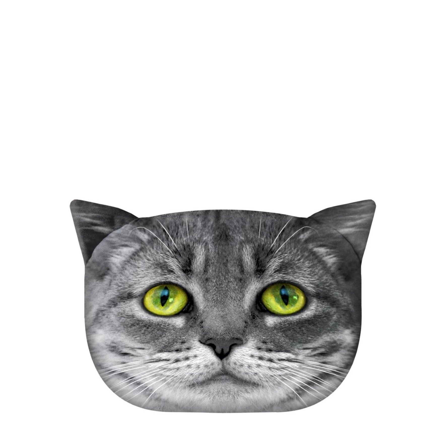Lolek Deko Cuscino a Forma di Gatto Bertoni L 30 x 45 cm.