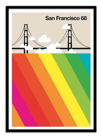 Art-Poster - San Francisco 68 - Bo Lundberg W16244 3