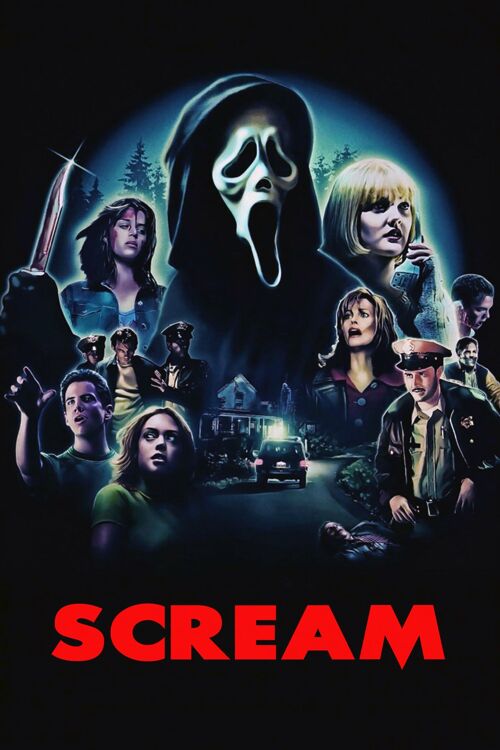 Scream 1996 Movie Jigsaw Puzzle 150 Piece