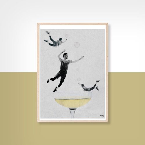 Drunk Dunk - 20x30cm