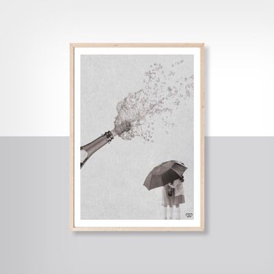 Explosion - carte postale - 10x15cm