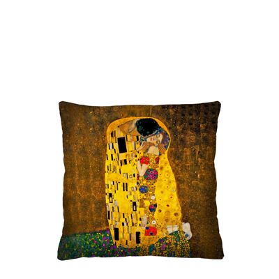 Klimt The Kiss Home Decorative Pillow Bertoni 40 x 40 cm.