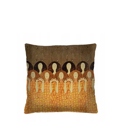 Klimt Cantata Home Decorative Pillow Bertoni 40 x 40 cm.