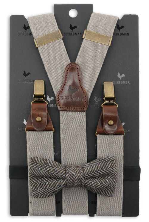 Sir Redman suspenders combi pack Kealan Recycled