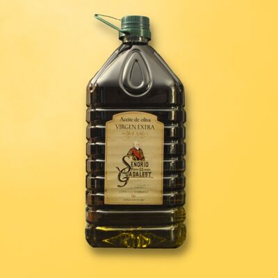 Bottiglia di olio extravergine di oliva 5L