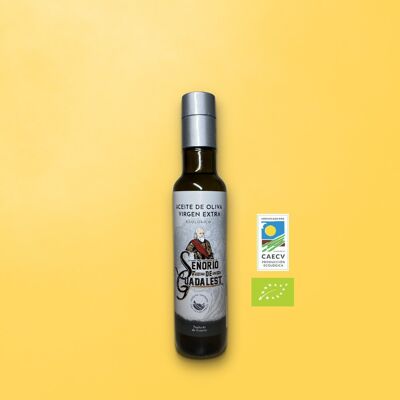 Bottiglia di olio extravergine di oliva biologico 250ml