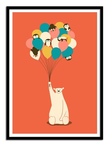 Art-Poster - Penguins Bouquet - Jay Fleck W16255-A3 3