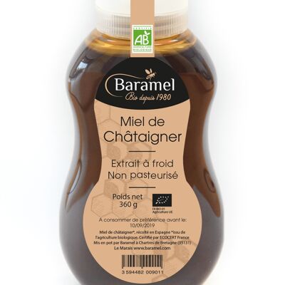 Miel de Châtaignier - squeezer de 360g