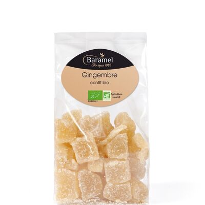 Candied ginger in CUBES (sachet) - 140g